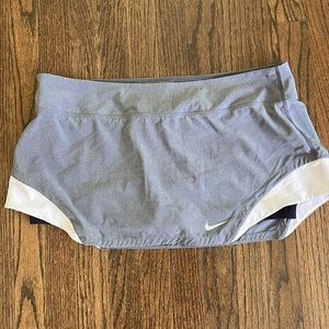 Nike Dri-Fit Tennis Skirt Skort Gray Purple women’s XL